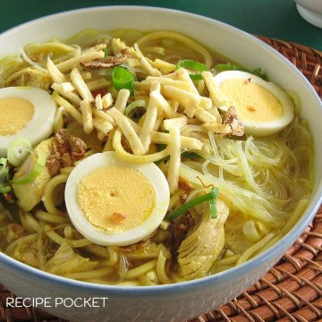 Indonesain chicken soup.