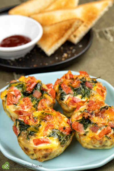 Egg and vegetable muffins