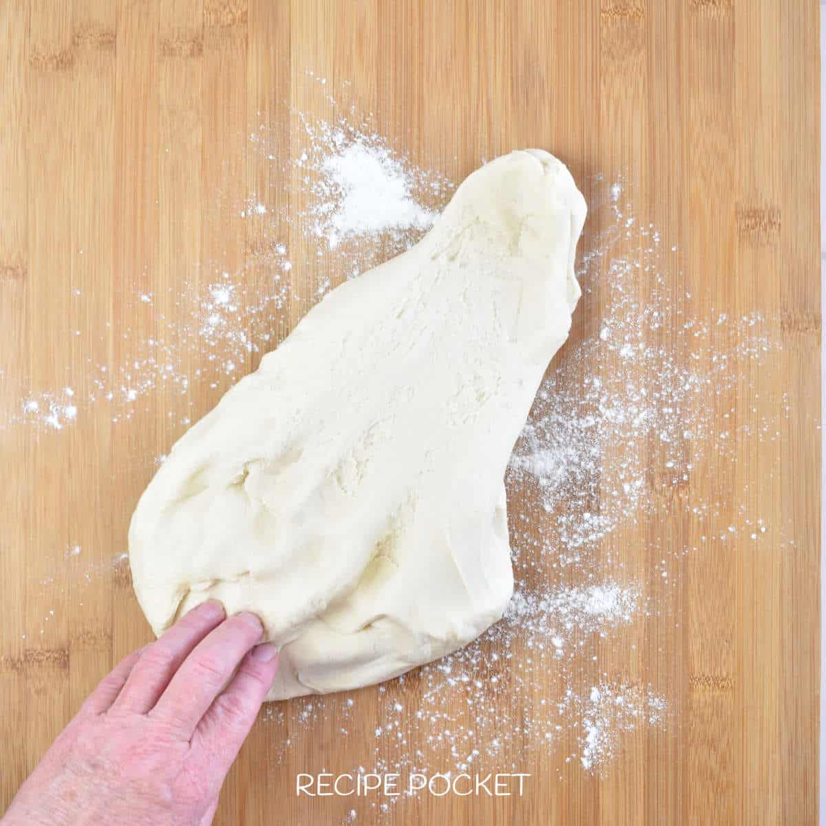 Dough on a board