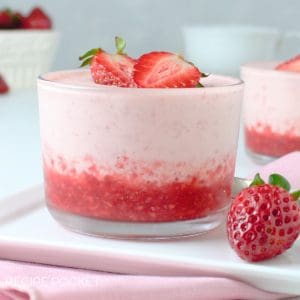 Featured image for strawberry fool recipe.